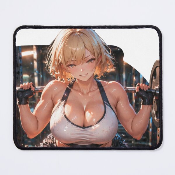 Item preview, Cute Anime Sport Gym Girl Waifu designed and sold by Ericks0087.