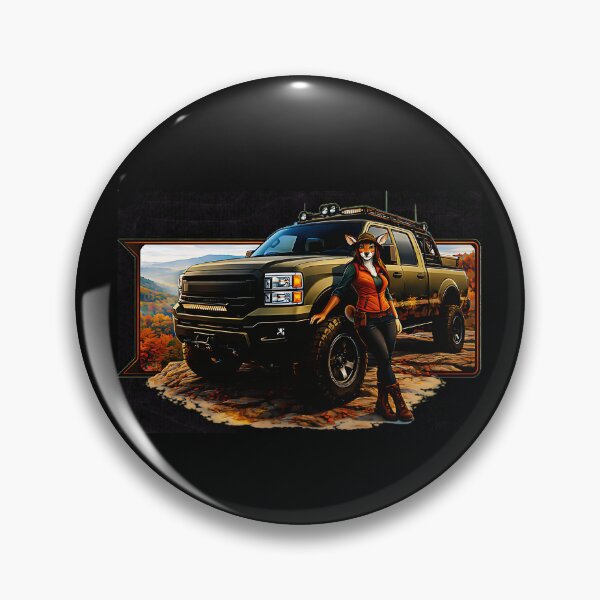 Item preview, Lifted Offroad Truck Fox Furry Enthusiast Adventure designed and sold by CalyZOam99.