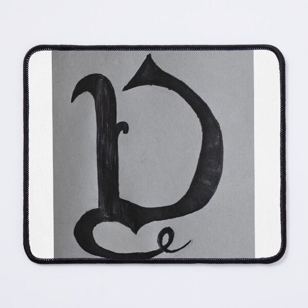 Item preview, The sketch of letter D designed and sold by artByDhanashree.