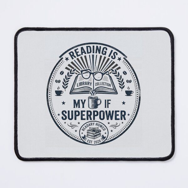 Item preview, Reading Is My Superpower Book Lover designed and sold by Amr Darwish Graphic designer.