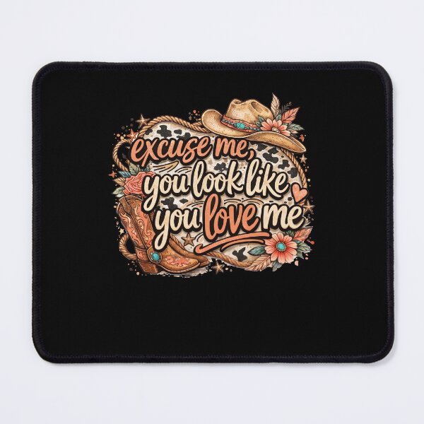 Item preview, Excuse Me You Look Like You Love Me Funny Western Cowboy designed and sold by thefirstbroo.