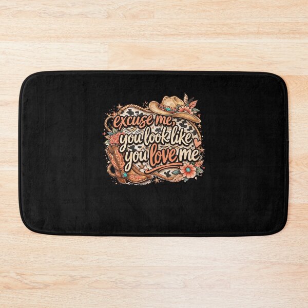 Item preview, Excuse Me You Look Like You Love Me Funny Western Cowboy designed and sold by thefirstbroo.