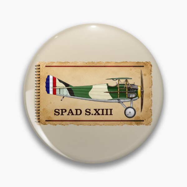 Item preview, SPAD S.XIII French WWI Fighter Aircraft Diagram designed and sold by MilitaryMart.