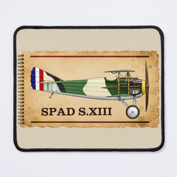Item preview, SPAD S.XIII French WWI Fighter Aircraft Diagram designed and sold by MilitaryMart.