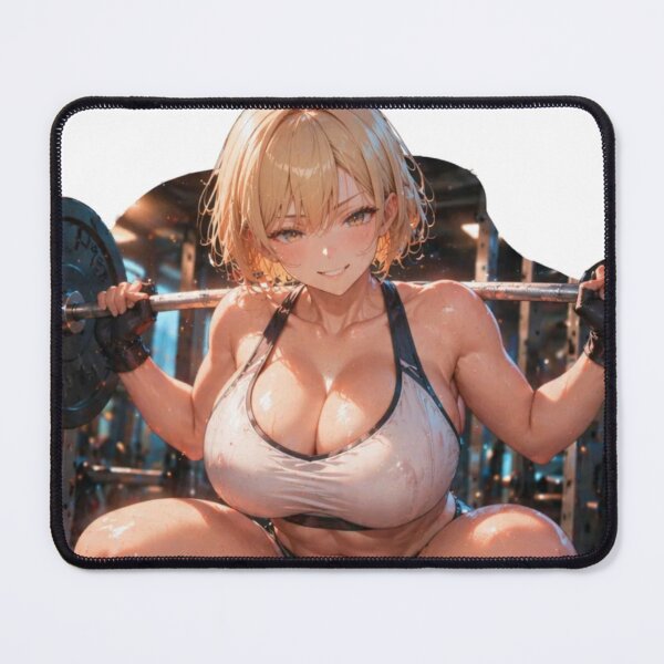 Item preview, Cute Anime Sport Gym Girl Waifu designed and sold by Ericks0087.