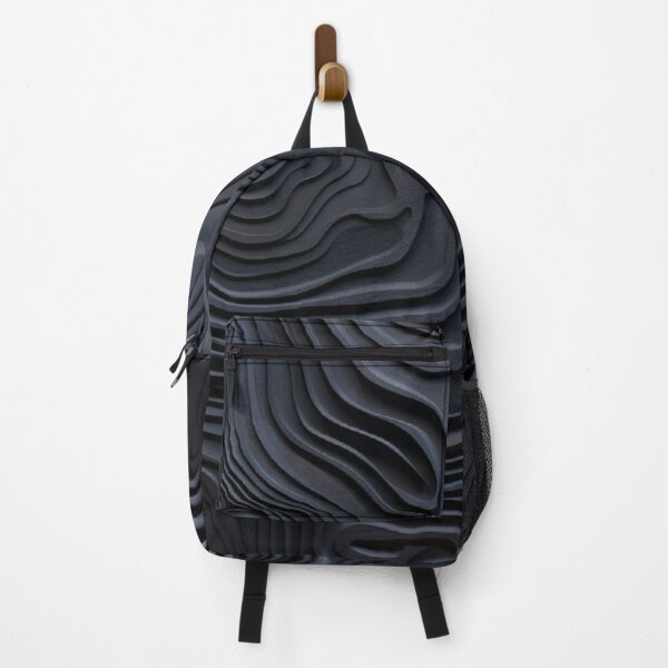 Item preview, Luxury Black Topographic Map Minimalist 3D Contour Lines Pattern designed and sold by LYAN-STORE.