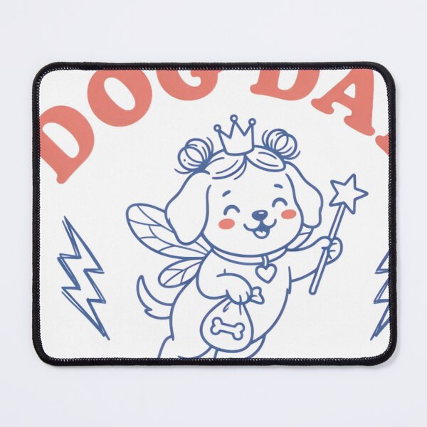 Item preview, Dog Dad Club Fairy Puppy Kawaii Pet Lover designed and sold by JMDesignHub.