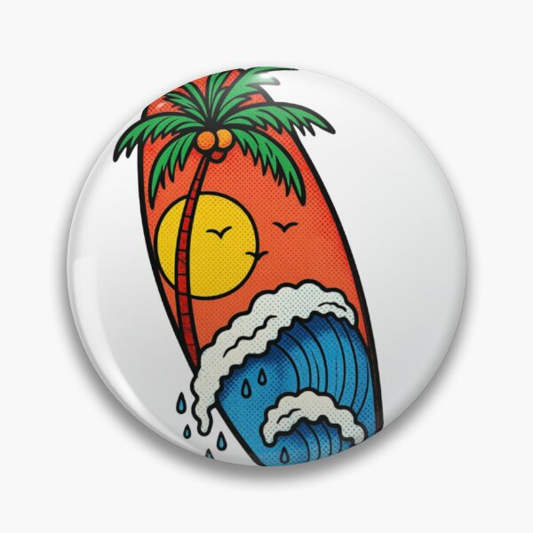 Item preview, Tropical Surf Dream designed and sold by Sticker-Crafts.
