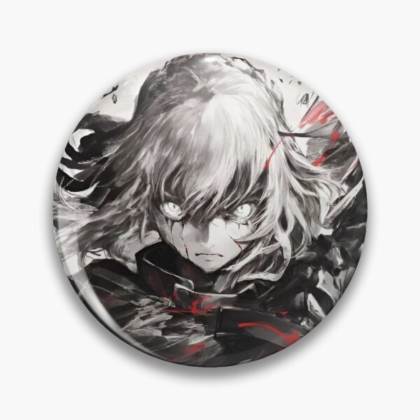 Item preview, Dark Anime Warrior Girl | Crimson Battle Fantasy Manga Art designed and sold by Dyan4.