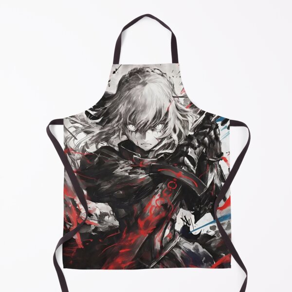 Item preview, Dark Anime Warrior Girl | Crimson Battle Fantasy Manga Art designed and sold by Dyan4.