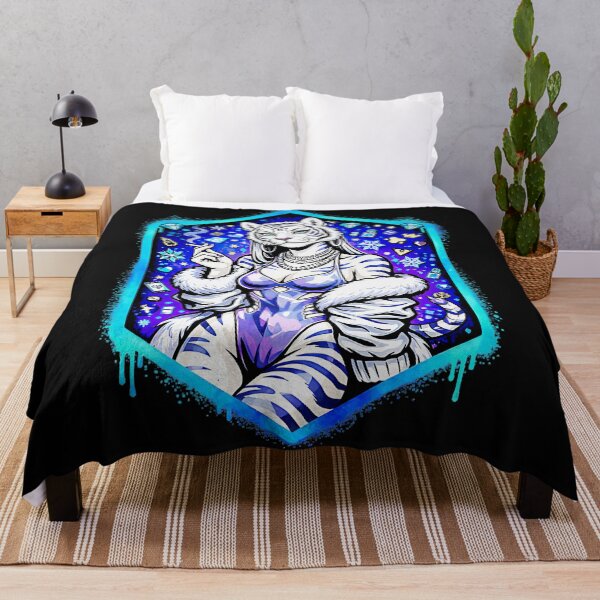 Item preview, White Tiger Queen Boss Lady Luxury Diamonds designed and sold by CalyZOam99.
