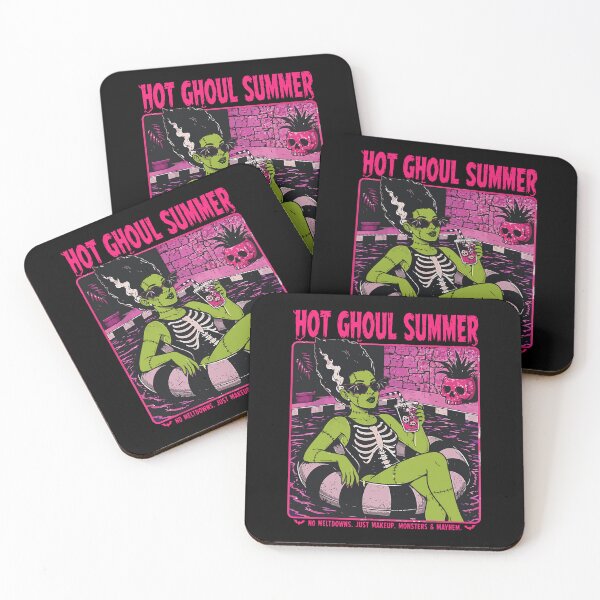 Item preview, Hot Ghoul Summer Halloween Summerween Cocktail Monster Girl designed and sold by thefirstbroo.
