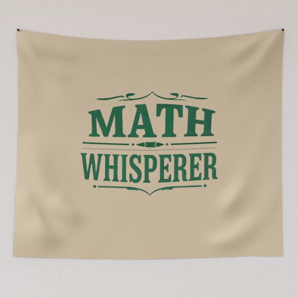 Item preview, Retro Math Whisperer Funny Math Teacher Gift designed and sold by Endless7Art.