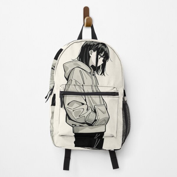 Item preview, Fashion - Man in Gray Hoodie Hood Up Streetwear Anime designed and sold by AnimeShin.