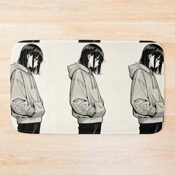 Item preview, Fashion - Man in Gray Hoodie Hood Up Streetwear Anime designed and sold by AnimeShin.