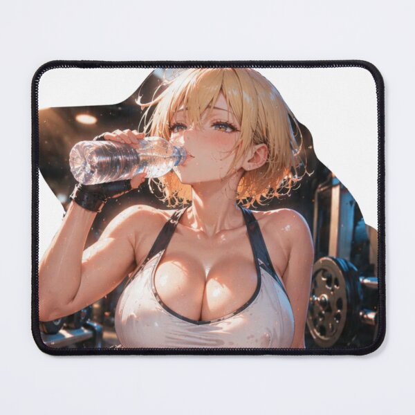 Item preview, Cute Anime Sport Gym Girl Waifu designed and sold by Ericks0087.