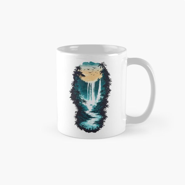 Item preview, Iguazu Falls Double Exposure Landscape designed and sold by JacksoonLester.