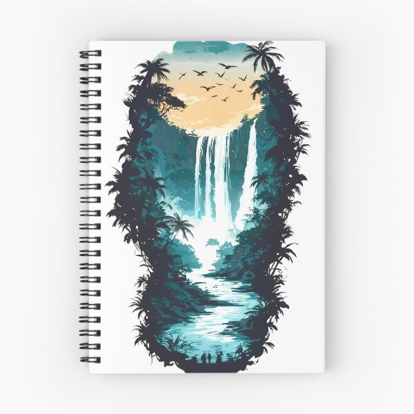 Item preview, Iguazu Falls Double Exposure Landscape designed and sold by JacksoonLester.