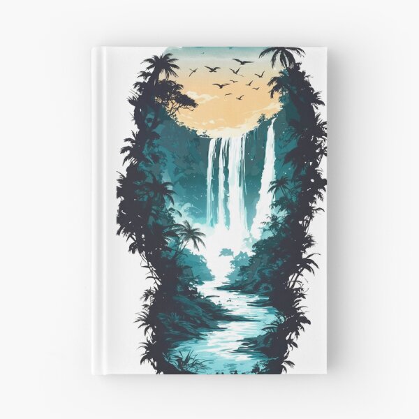 Item preview, Iguazu Falls Double Exposure Landscape designed and sold by JacksoonLester.