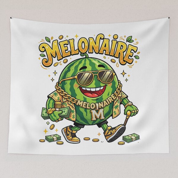 Item preview, Melonaire - Funny Graphic Tee designed and sold by khalidnasr.