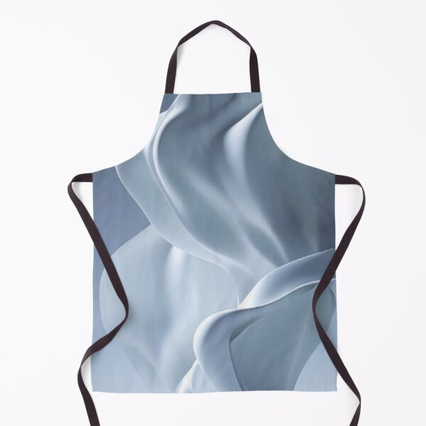 Item preview, Minimalist White Silk Waves Abstract 3D Fabric Flow designed and sold by LYAN-STORE.