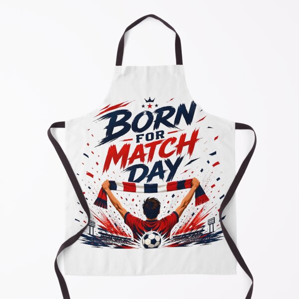 Item preview, Born For Match Day | Soccer Football Fan Supporter Design designed and sold by TrueArtVibes.