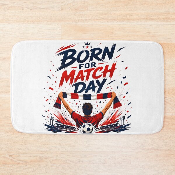 Item preview, Born For Match Day | Soccer Football Fan Supporter Design designed and sold by TrueArtVibes.