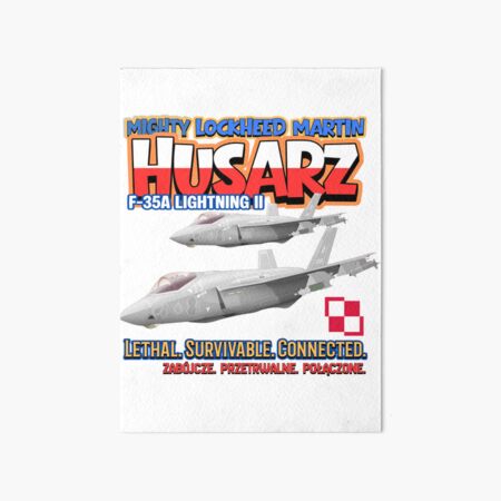 Item preview, Polish F-35A Husarz Stealth Fighter designed and sold by Official Artistic Vehicles.