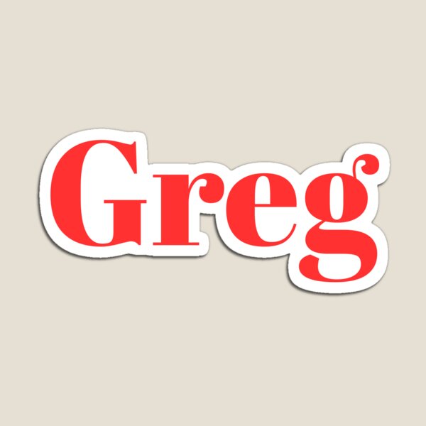 Aperçu de l'œuvre Greg Name, Rouge créée et vendue par RedParker.