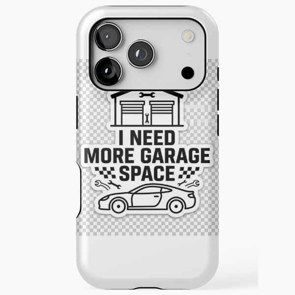 Item preview, I Need More Garage Space Funny Automotive Car Enthusiast Sticker designed and sold by R & K Fashions.