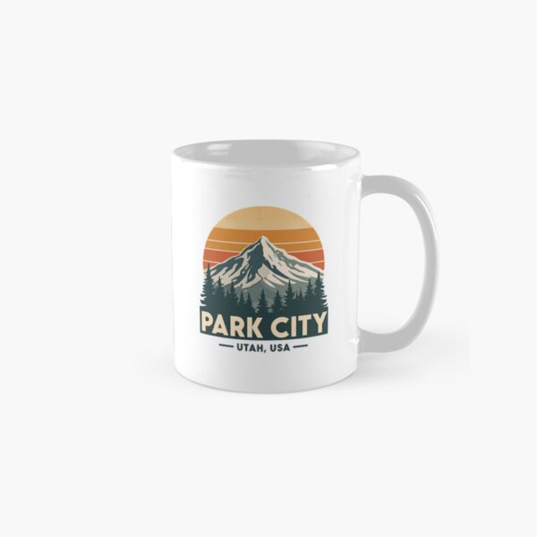 Item preview, Park City Utah USA Mountain Skiing Travel Souvenir designed and sold by Simsimah26Parks.