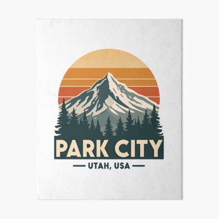 Item preview, Park City Utah USA Mountain Skiing Travel Souvenir designed and sold by Simsimah26Parks.