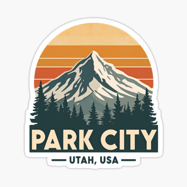 Item preview, Park City Utah USA Mountain Skiing Travel Souvenir designed and sold by Simsimah26Parks.