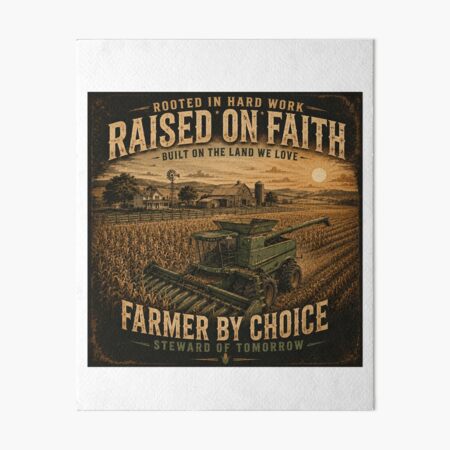 Item preview, Raised on Faith Farmer by Choice designed and sold by PMDesignStudio.