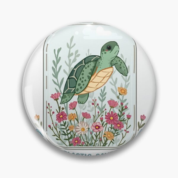 Item preview, Plastic Free July - Save The Seas Eco Friendly Aesthetic designed and sold by The Prompted Soul.