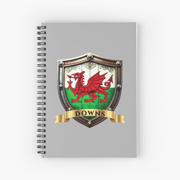 Item preview, Downs Welsh Heritage Crest Shield designed and sold by Highlandkings.