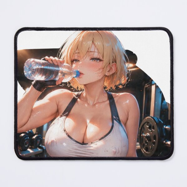 Item preview, Cute Anime Sport Gym Girl Waifu designed and sold by Ericks0087.