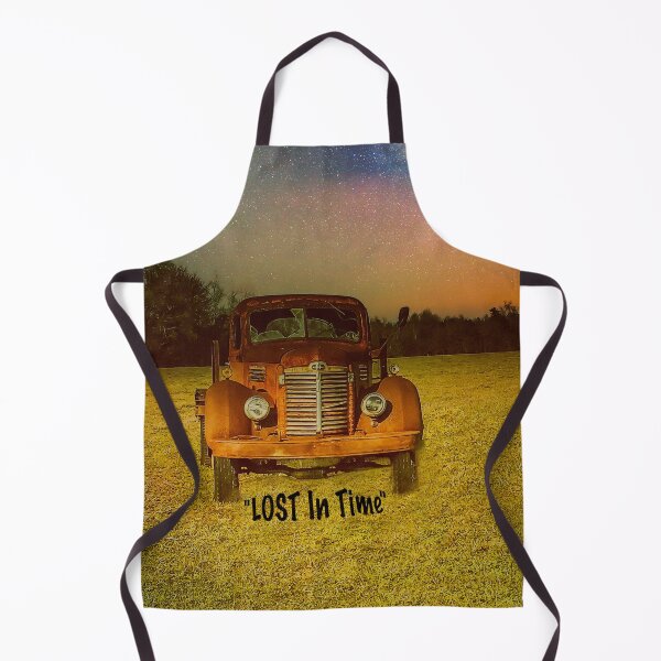 Item preview, Old Rustic Red Truck is Lost In Time under the stars designed and sold by NC NatureVisions.