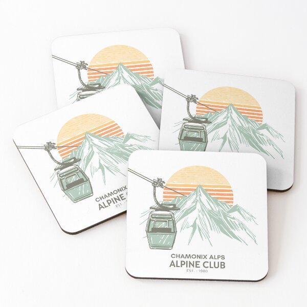 Item preview, Chamonix Alps Alpine Club - Vintage 80s Apres-Ski designed and sold by Melian Vintage.