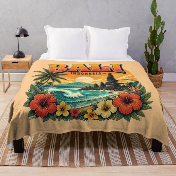 Item preview, Bali Indonesia – Tropical Sunset Temple Design designed and sold by ABLAT_CREATIONS.