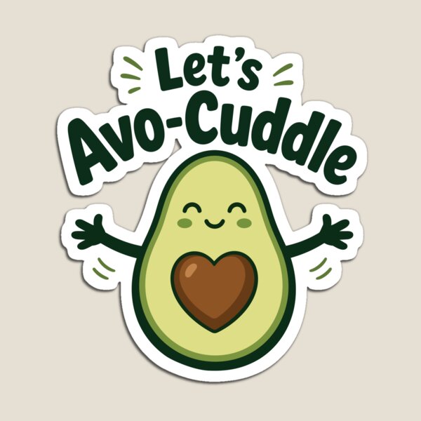 Item preview, Let's Avo-Cuddle designed and sold by CosmicTornado.