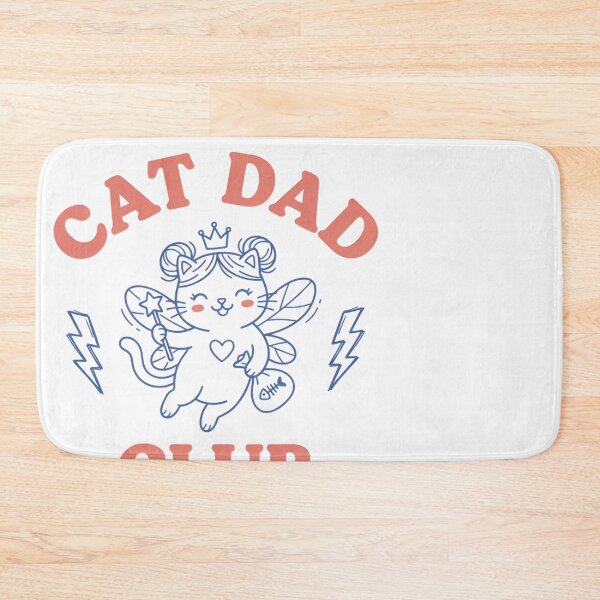 Item preview, Cat Dad Club Fairy Kitty Feline Owner Design designed and sold by JMDesignHub.