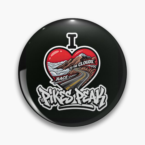 Item preview, Pikes Peak I Love Pikes Peak Scenic Mountain Highway Design designed and sold by enzoade.