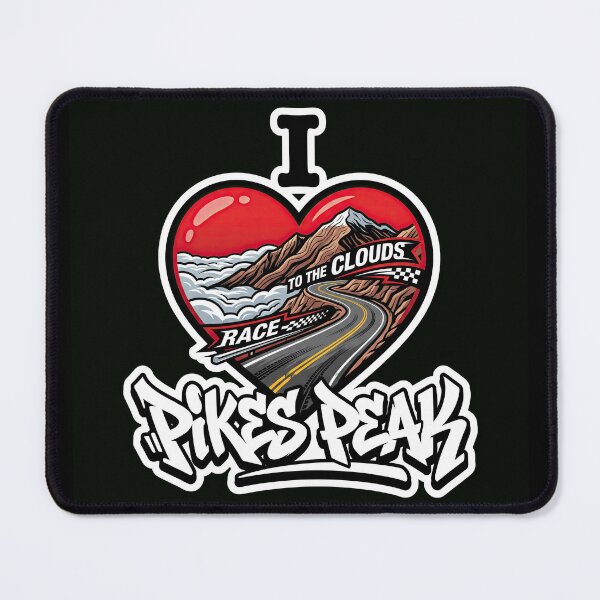 Item preview, Pikes Peak I Love Pikes Peak Scenic Mountain Highway Design designed and sold by enzoade.