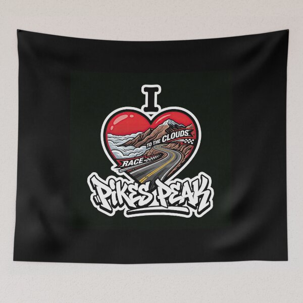 Item preview, Pikes Peak I Love Pikes Peak Scenic Mountain Highway Design designed and sold by enzoade.