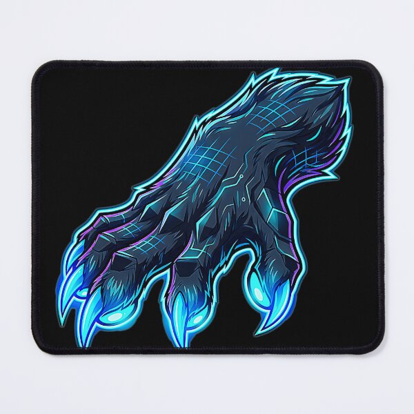 Item preview, Cyber Wolf Paw Futuristic Gaming designed and sold by CalyZOam99.