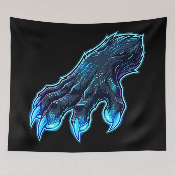 Item preview, Cyber Wolf Paw Futuristic Gaming designed and sold by CalyZOam99.
