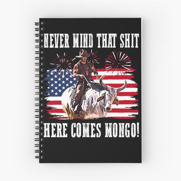 Item preview, Vintage Blazing Saddles Bart Never Mind That Sht Here Comes Mongo designed and sold by Cardinsardina.