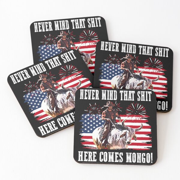 Item preview, Vintage Blazing Saddles Bart Never Mind That Sht Here Comes Mongo designed and sold by Cardinsardina.