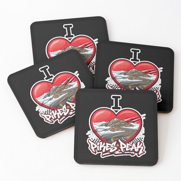 Item preview, Pikes Peak I Love Pikes Peak Iconic Hill Climb Rider Artwork designed and sold by enzoade.